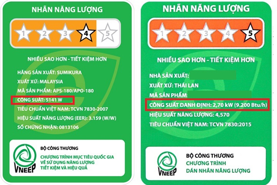 Công suất máy lạnh