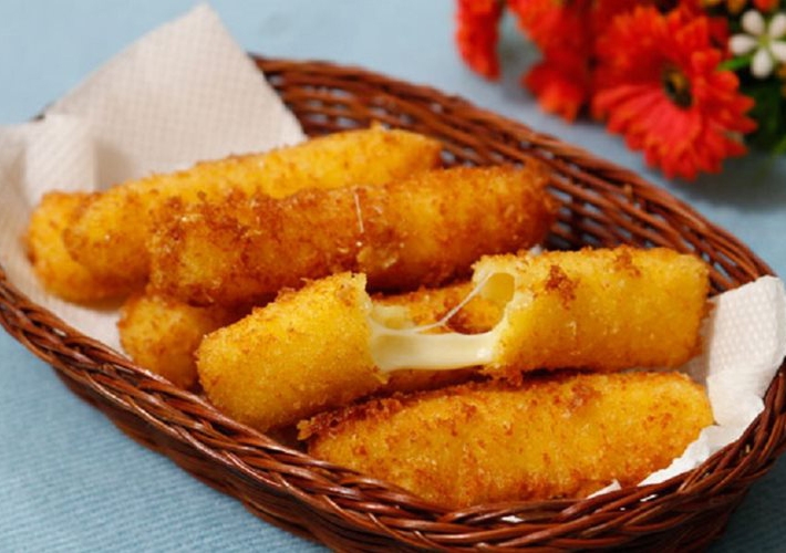 Phô mai que bao nhiêu calo?