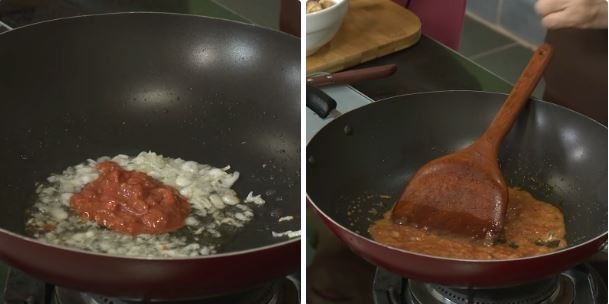 đậu hũ kho nấm rơm - Ảnh 11