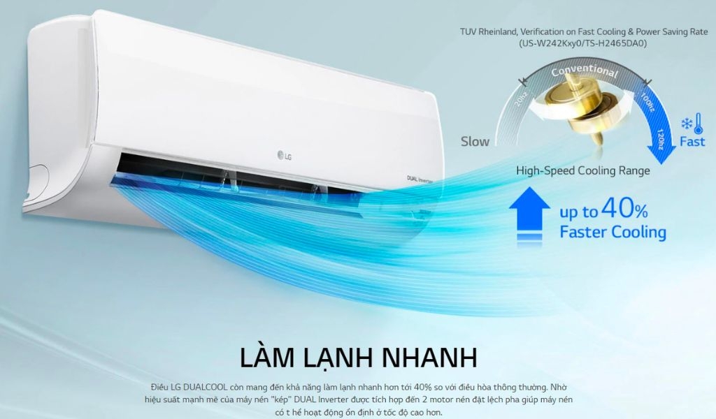 Máy lạnh LG V10API1 có những công nghệ và tính năng nổi bật nào? Ưu, nhược điểm 5