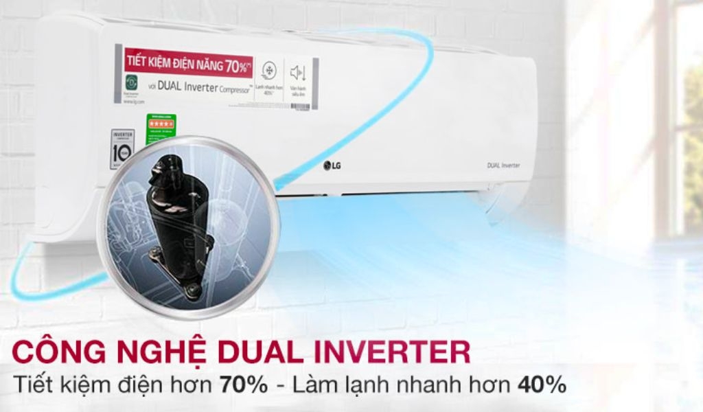 Đánh giá chi tiết máy lạnh LG V10WIN có những công nghệ hiện đại gì? Liệu có đáng mua hay không? 4