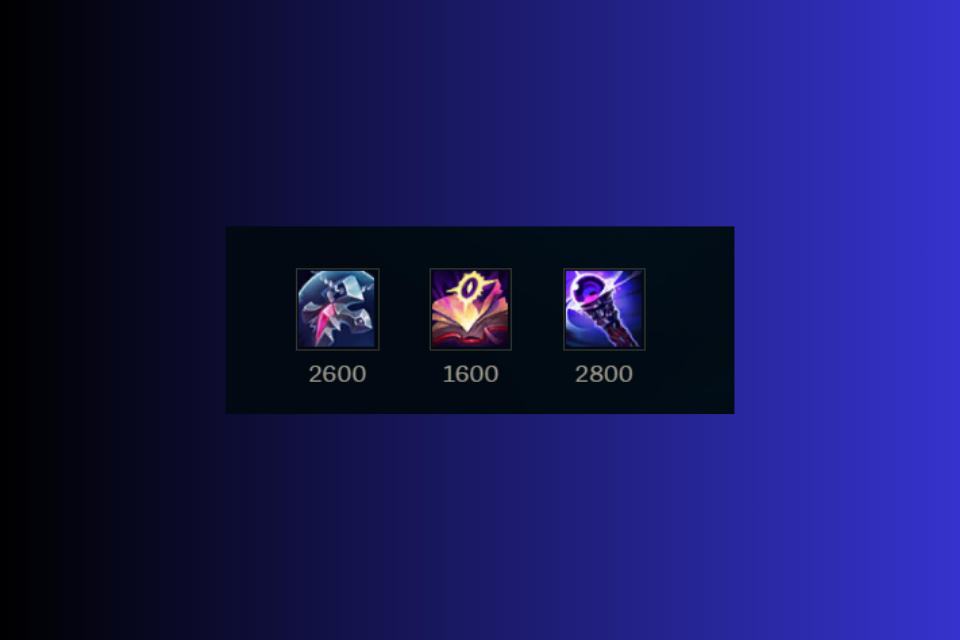 Một số trang bị tình huống cho LeBlanc