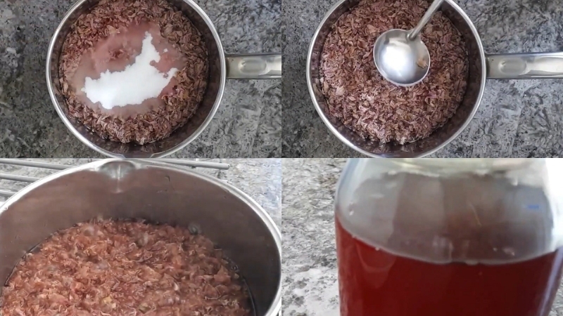 Cách làm mứt hoa hồng từ hoa hồng khô 2