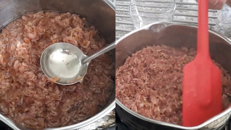 Cách làm mứt hoa hồng từ hoa hồng khô 3