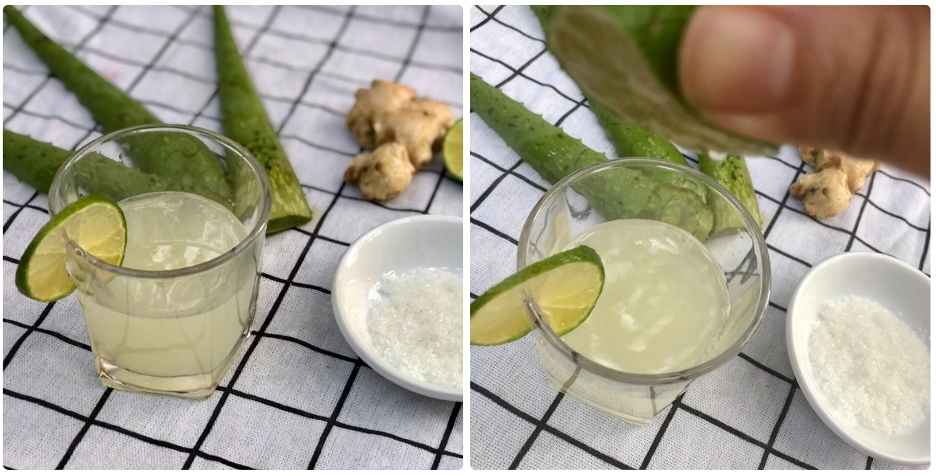 Khuấy đều hỗn hợp nước ép là có thể thưởng thức