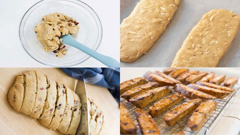 Biscotti từ bộ nguyên cám