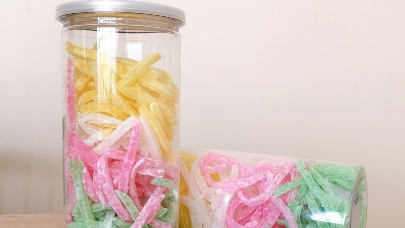 cách làm mứt dừa non 11