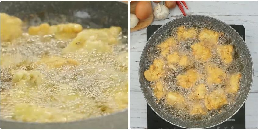 Sườn chiên xù tỏi 3