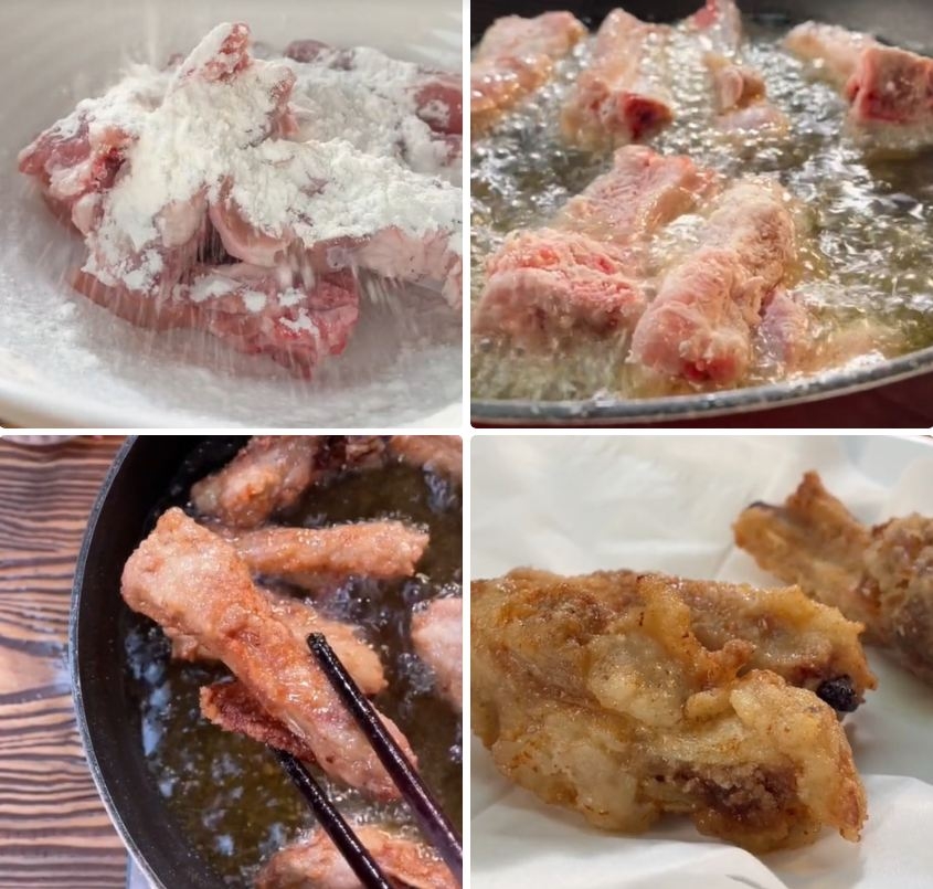 Sườn non cháy tỏi 3