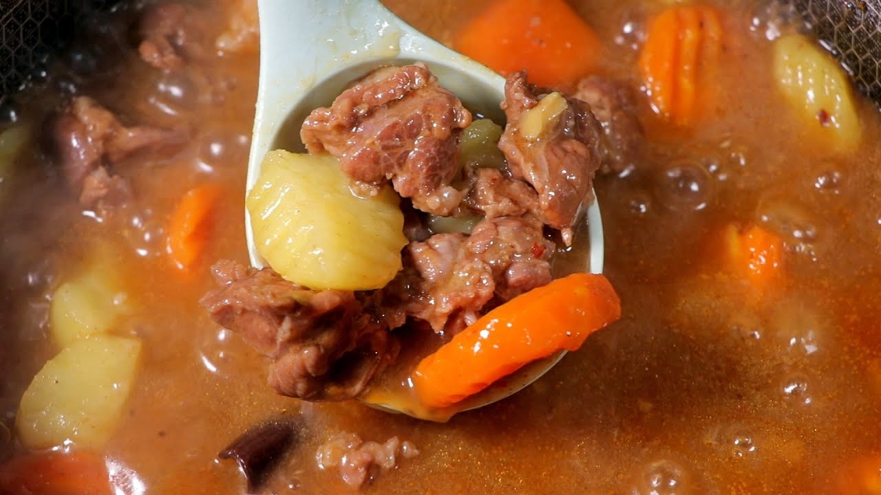 cách nấu hủ tiếu bò kho 6