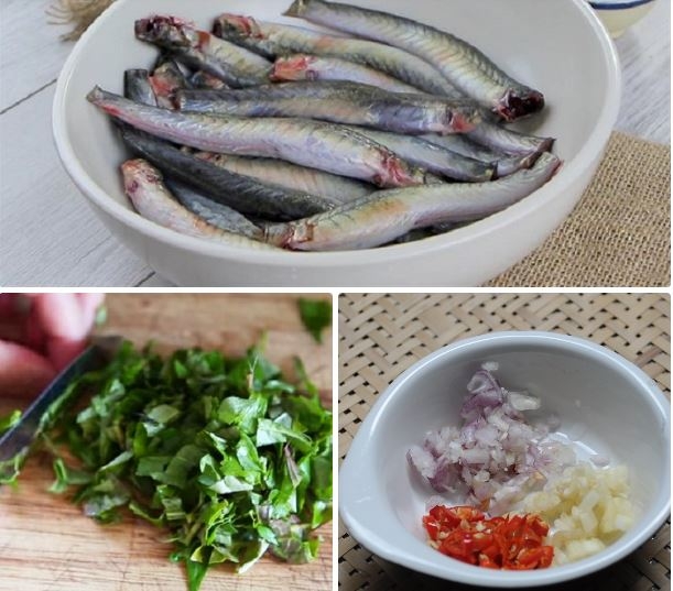 cá kèo kho rau răm 1