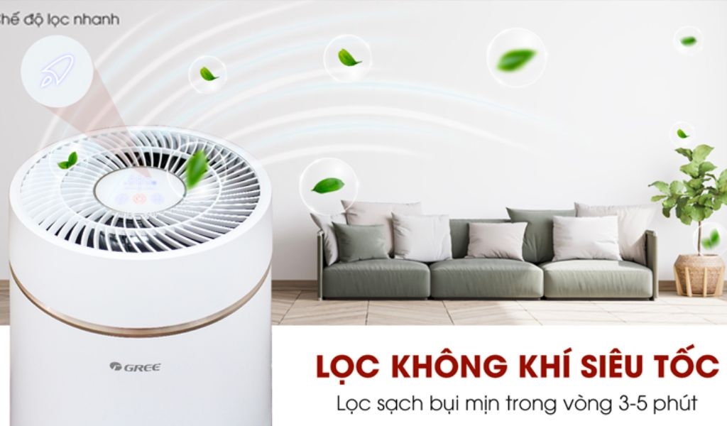 Máy lọc không khí Gree có tốt không? Tham khảo mọt số dòng máy lọc Gree hiện nay 2