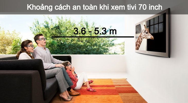 Tivi 70 inch có kích thước bao nhiêu? Những tính năng nổi bật