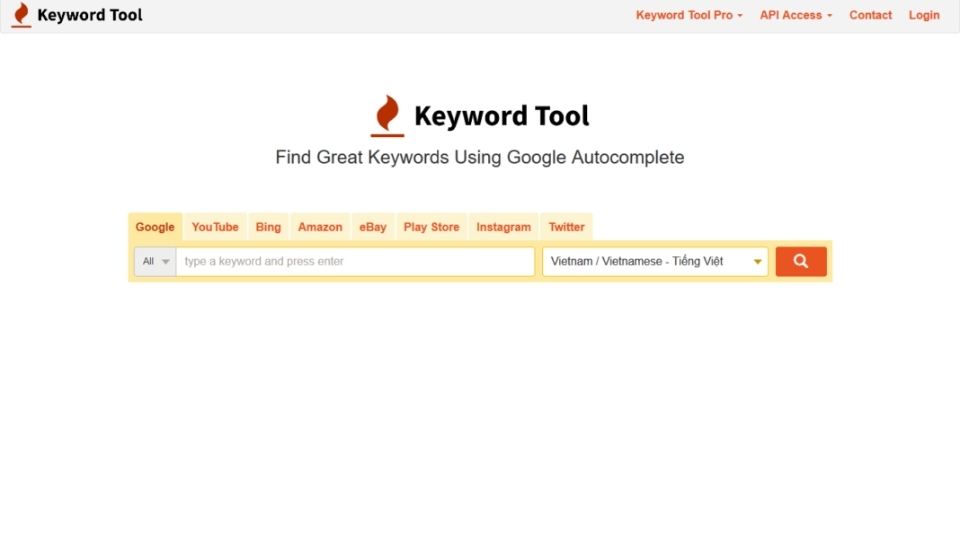 Keywordtool.io