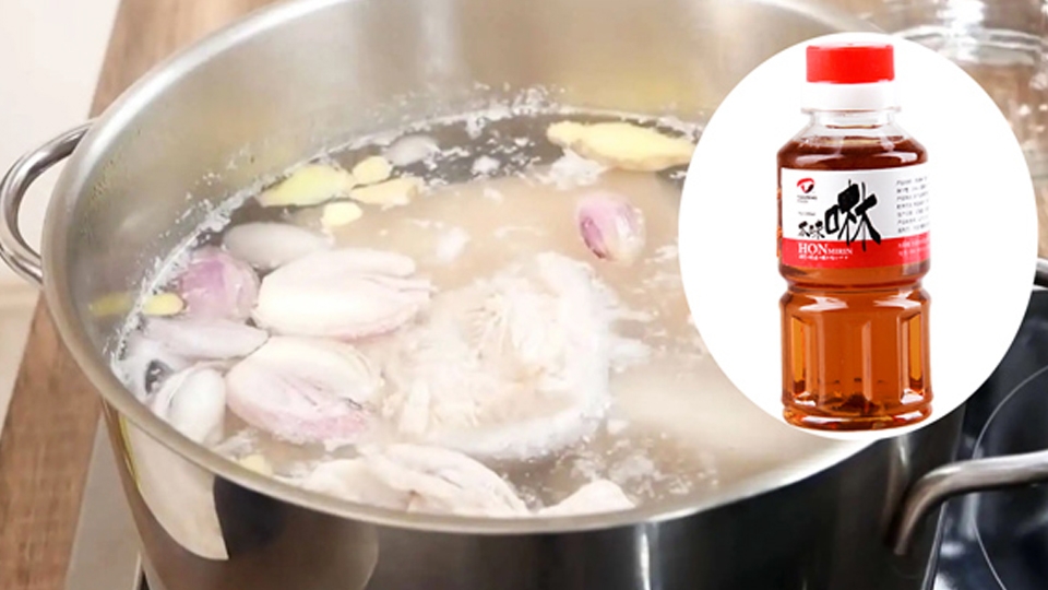 Có thể thay thế rượu Rimin bằng rượu Sake.