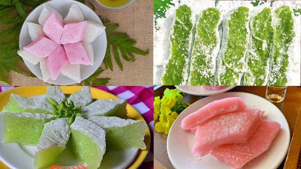 Bánh hồng Bình Định hiện nay có nhiêu màu sắc cực đẹp mắt