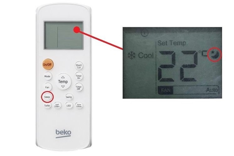 Hướng dẫn chi tiết cách sử dụng remote máy lạnh Beko đúng cách, đơn giản và hiệu quả - Hình 3