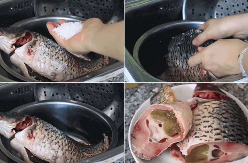 cá chép hấp xì dầu 3