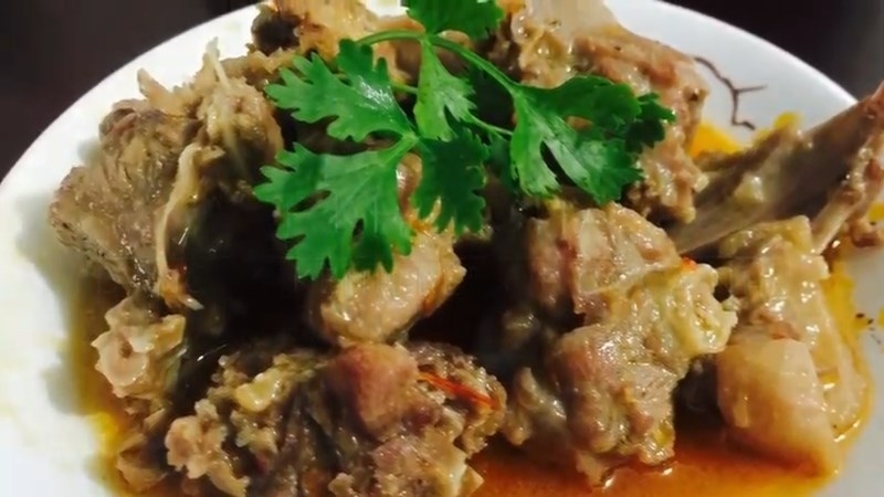 vịt kho 6