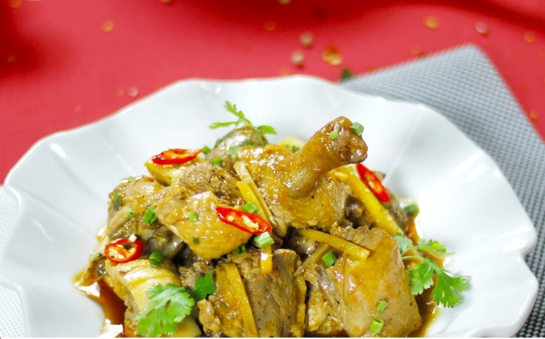 vịt kho 5