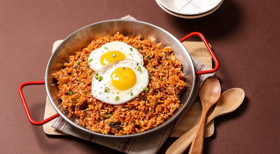 cơm chiên kim chi 1