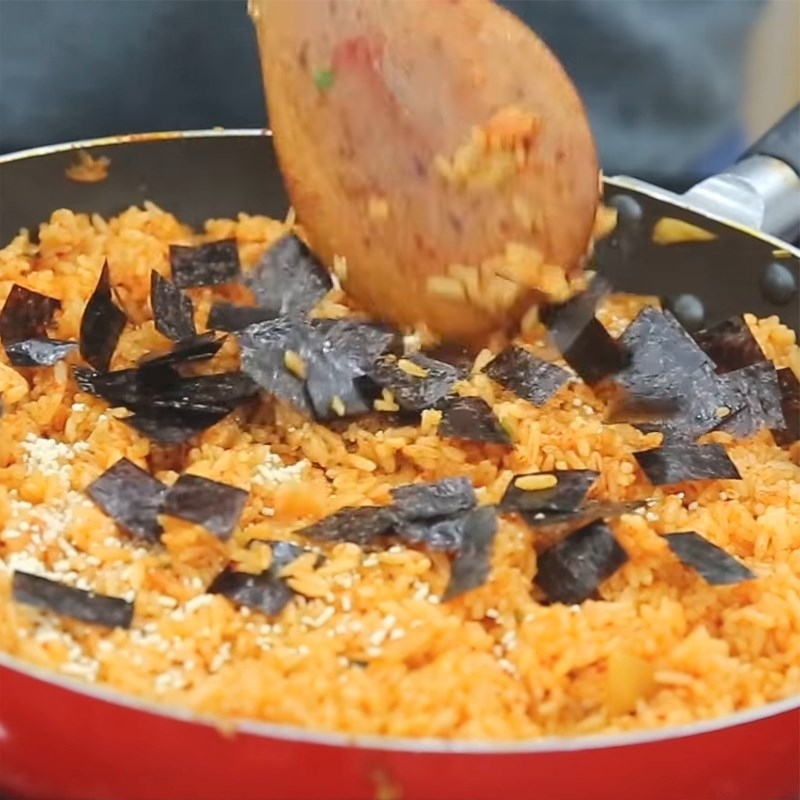 cơm chiên kim chi 4