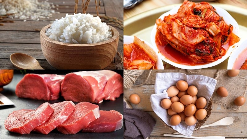 cơm chiên kim chi 6