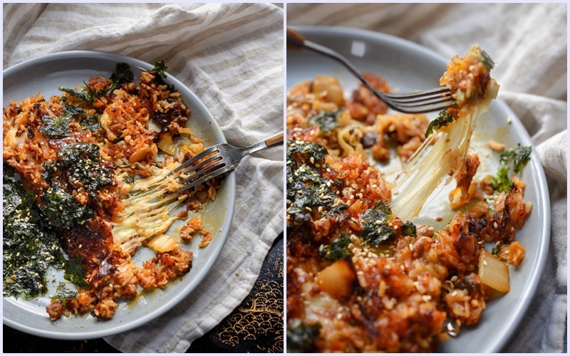 cơm chiên kim chi 9