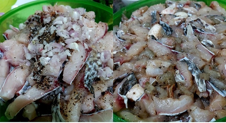 Tẩm ướp gia vị cho thịt cá, tôm