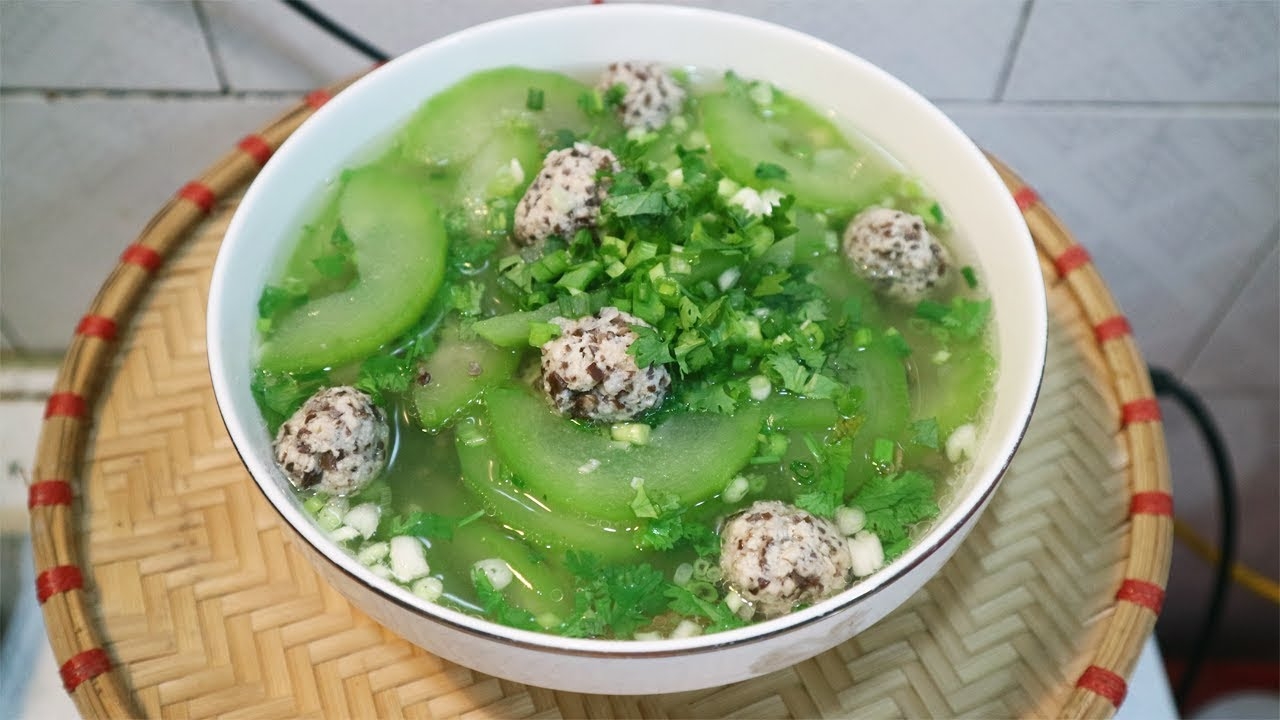 nấu canh bí đao 4