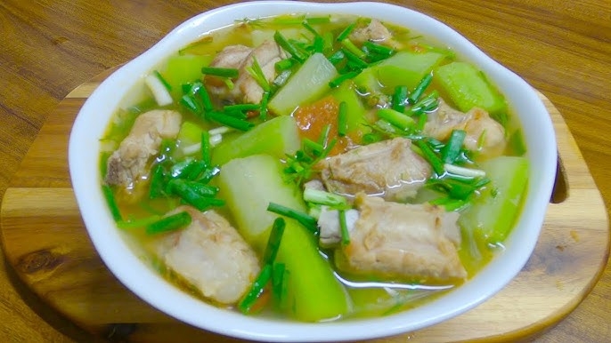 nấu canh bí đao 7