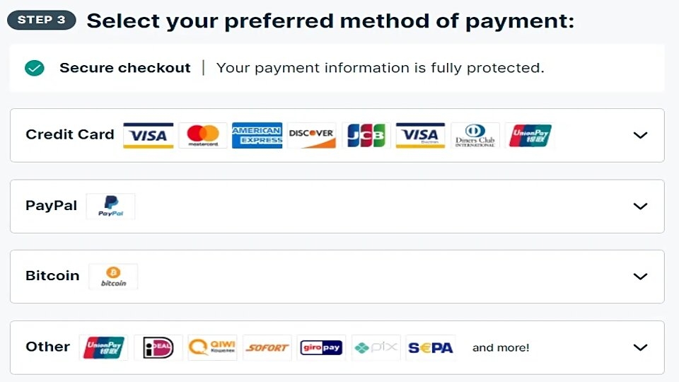 Cung cấp phương thức thanh toán bằng Bitcoin