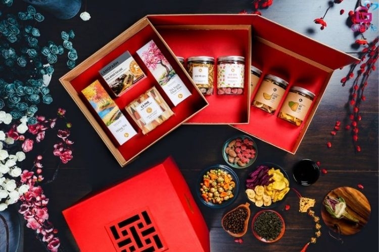Chọn giỏ quà Tết tặng bạn bè, đồng nghiệp