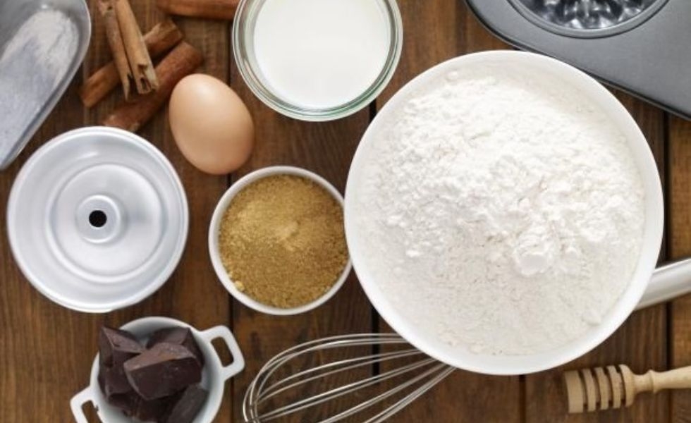 Nguyên liệu làm vỏ bánh gối