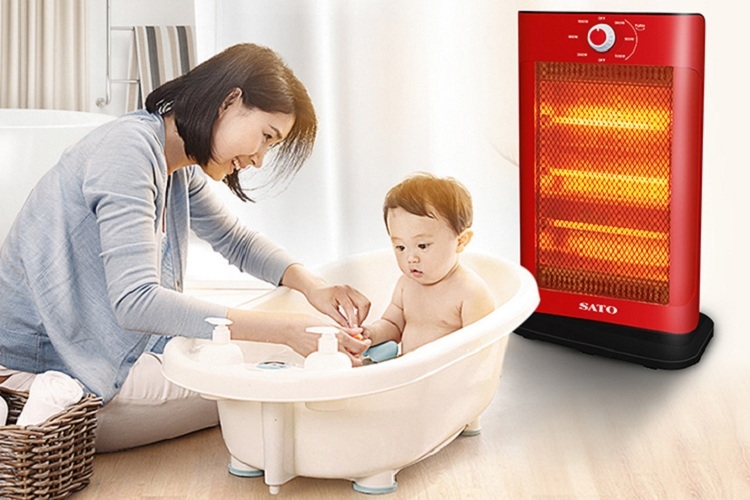 tư vấn mua máy sưởi cho bé