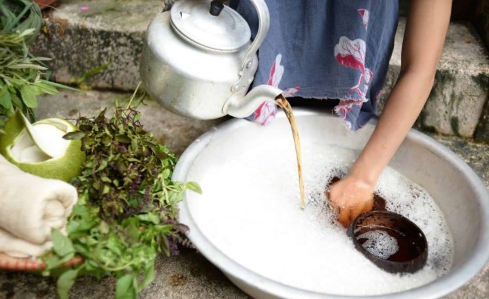 Nước cốt tinh dầu bưởi gội đầu