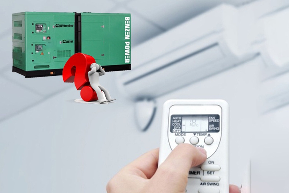Có nên dùng máy phát điện chạy máy lạnh - hình 2