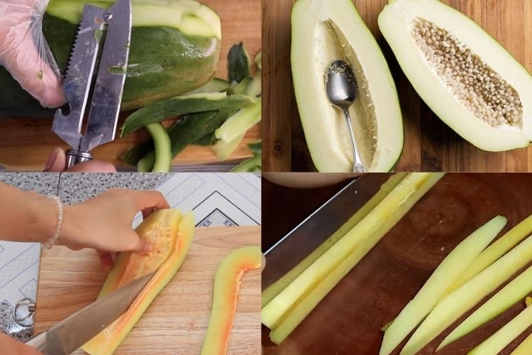 cách làm mứt đu đủ (hình 2)