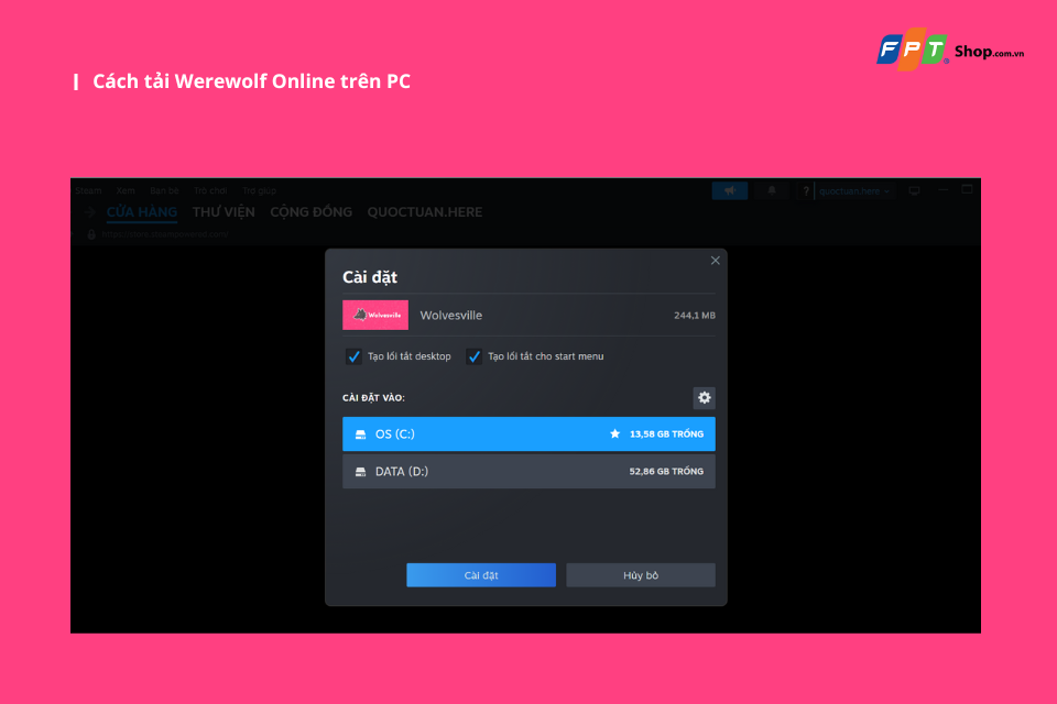 Cách tải Werewolf Online trên PC