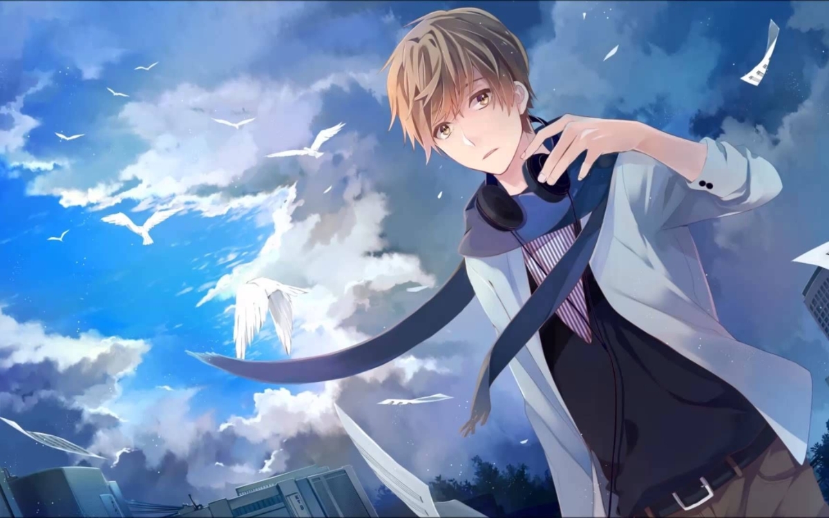 Hình nền máy tính anime cute cho nam 1