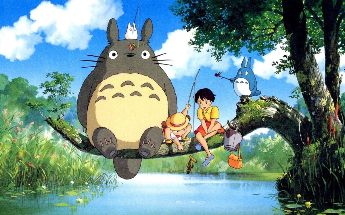 Hình nền máy tính anime cute phim hoạt hình 2