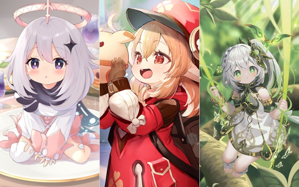 Hình nền điện thoại anime cute cho nữ 2