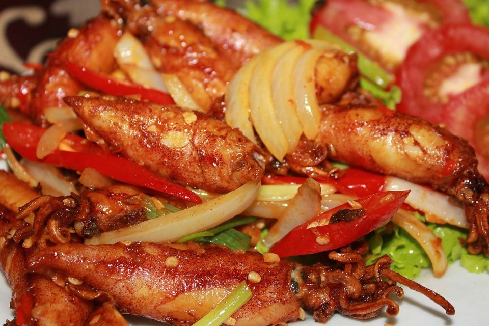 Mực trứng làm gì ngon 4