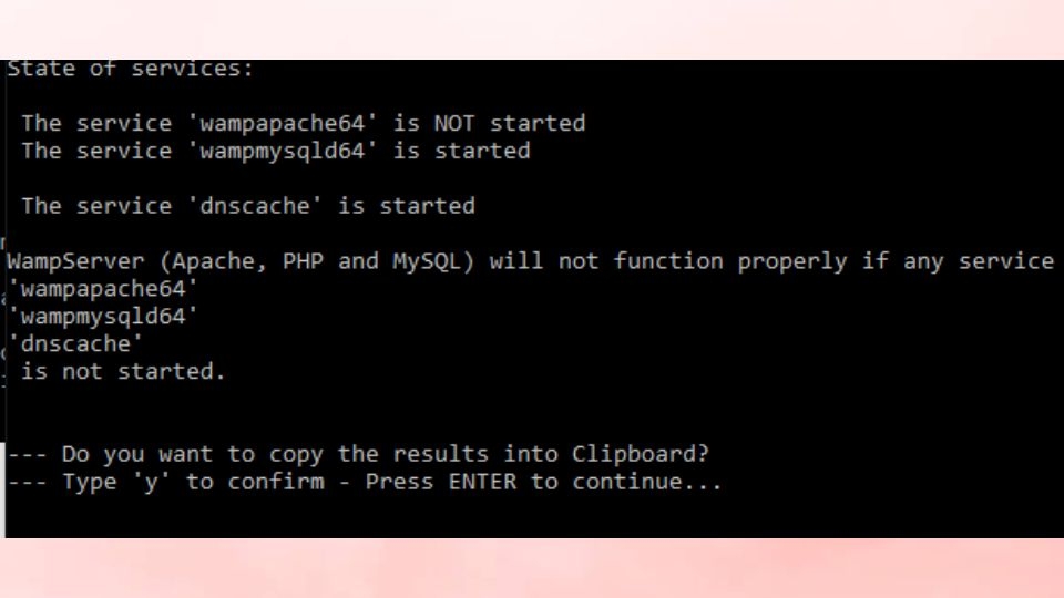 Sửa lỗi Apache không hoạt động