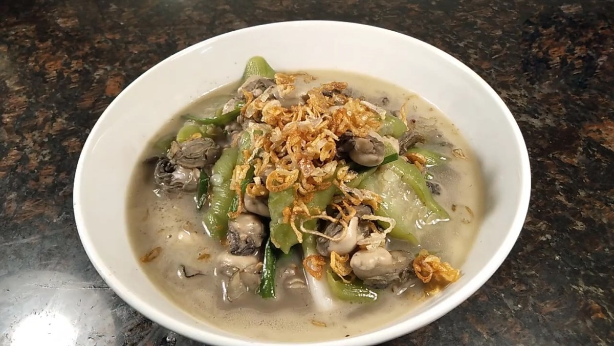 Hàu xào mướp là món ăn lạ miệng nhưng hao cơm