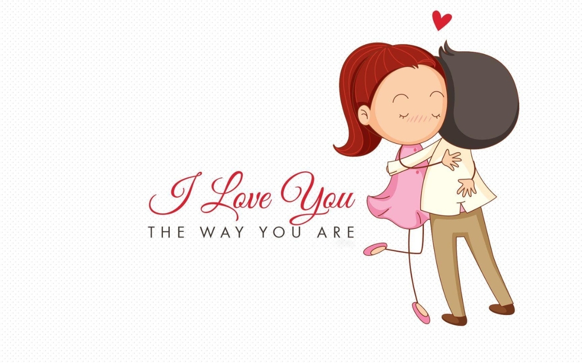 Hình nền cute có chữ i love you 2