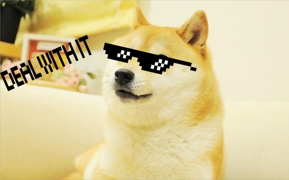 Hình nền cute có chữ hài hước 1