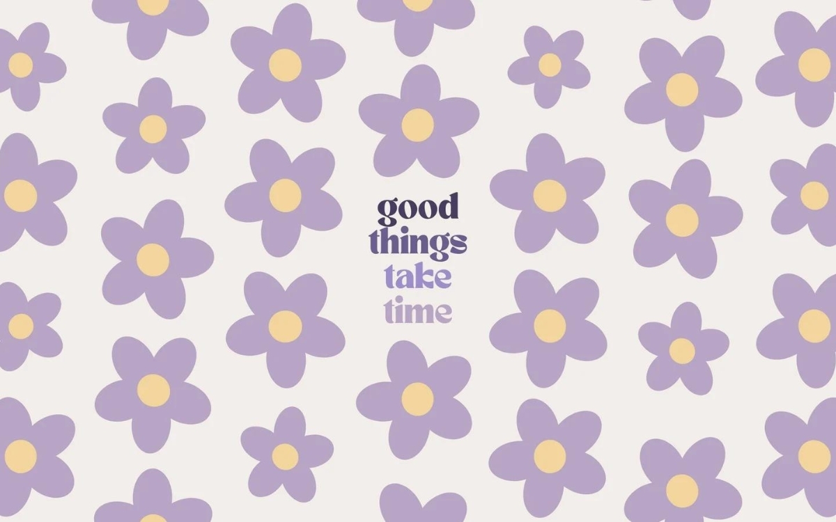 Hình nền cute có chữ tích cực 1