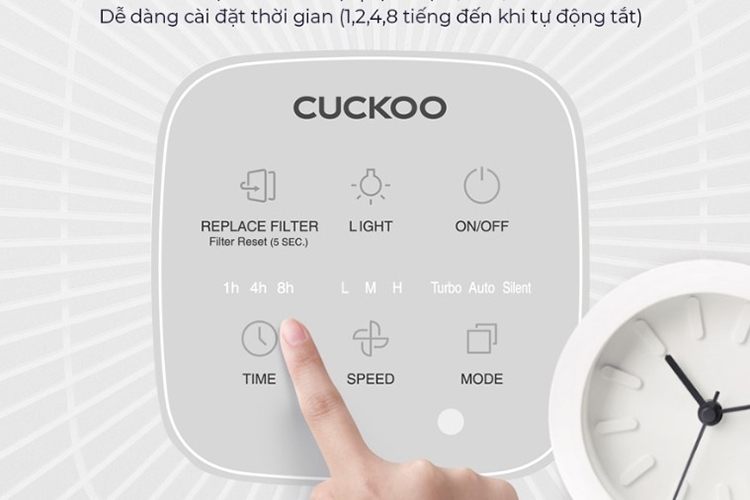 Máy lọc không khí Cuckoo của nước nào? (hình 8)