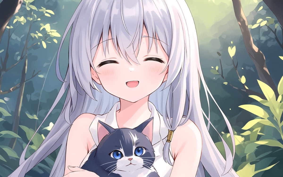 Hình nền cô gái chibi ngây thơ 11